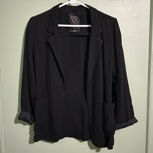 Aritzia Talula relaxed fit blazer black size 2